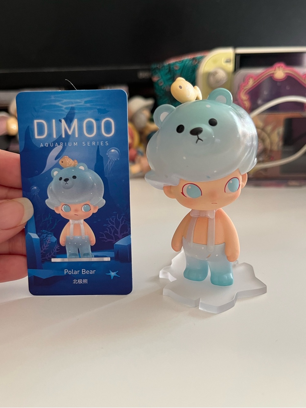 Pop mart Dimoo polar bear figure
